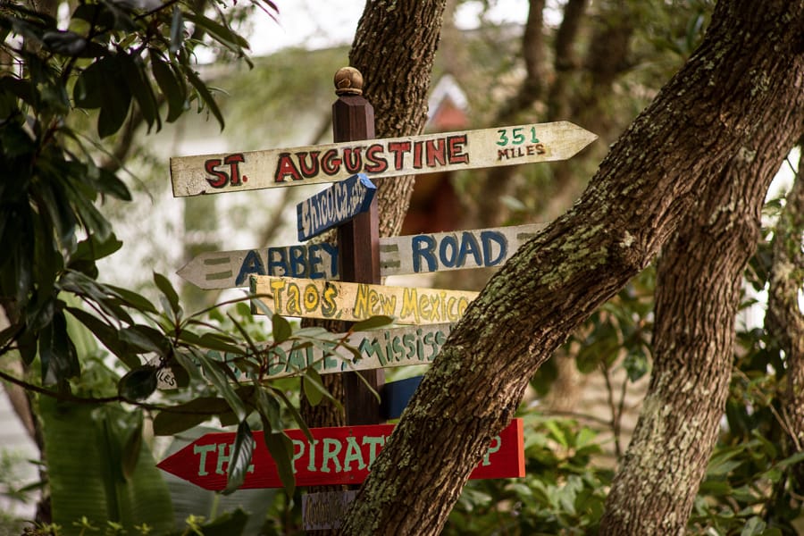 beach signs