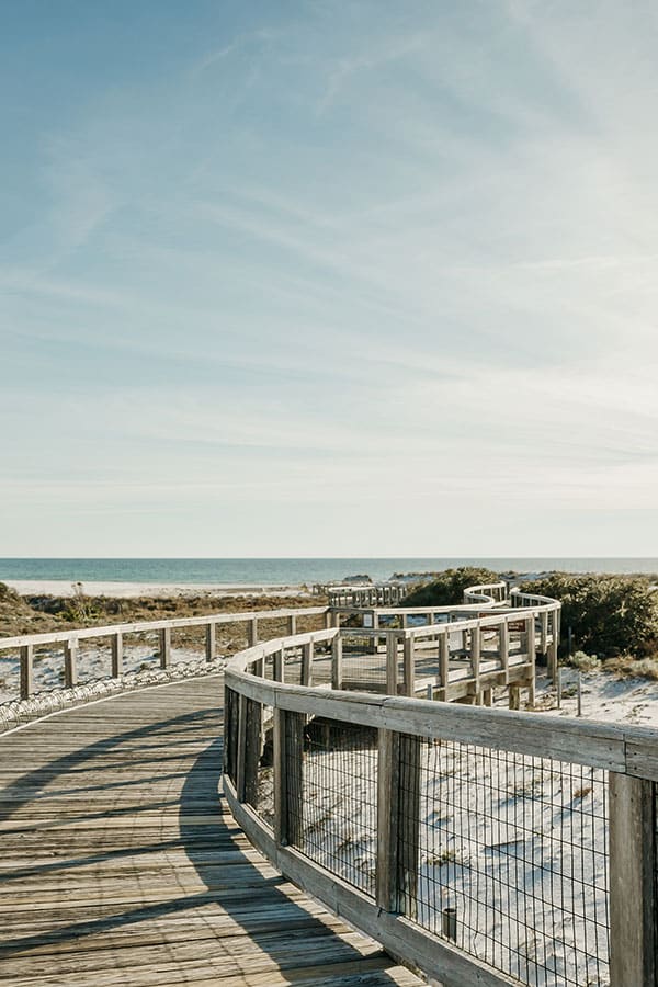 WaterSound beach walkway