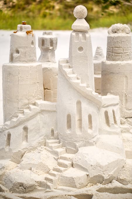 sandcastles