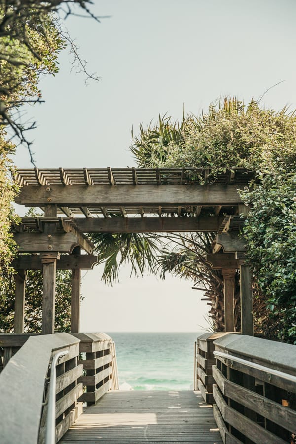 beach access with ocean view