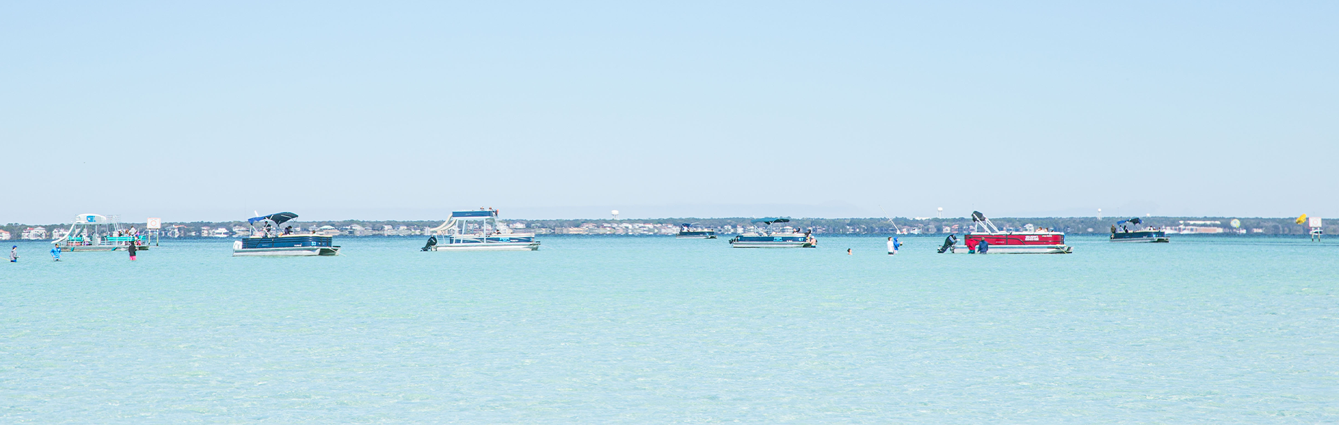 A view of Crab Island, in Destin. 